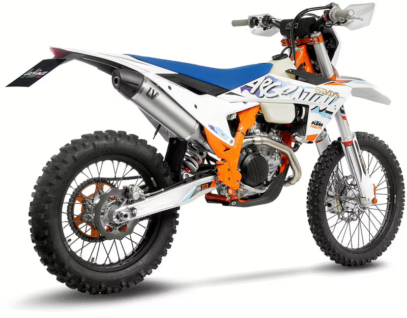 Husqvarna FE & KTM EXC-F LeoVince LV-X EVO Enduro Slip-On RVS