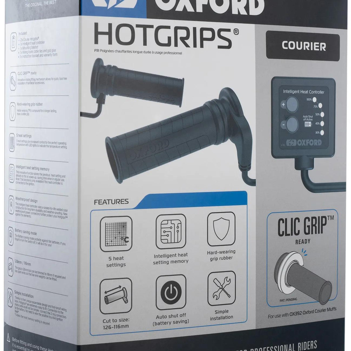 Oxford Courier Hotgrips® Handvatverwarming