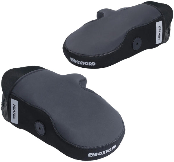 Oxford Heated Muffs Handlebar Mitts - Green