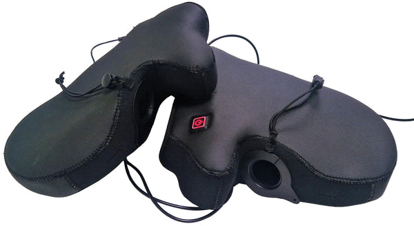 Oxford Heated Muffs Handlebar Mitts - Green
