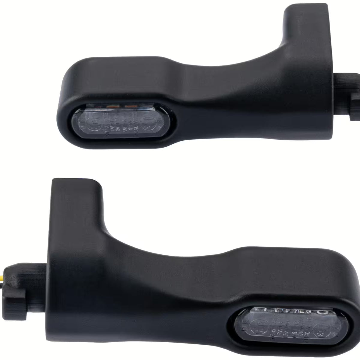 Motoism Type-One MI LED Turn Signals Carbon Look 12V E-Mark Approved