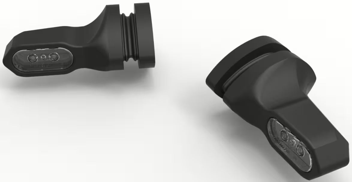 Motoism Venator Short V1 2-in-1 Positielicht Richtingaanwijzer