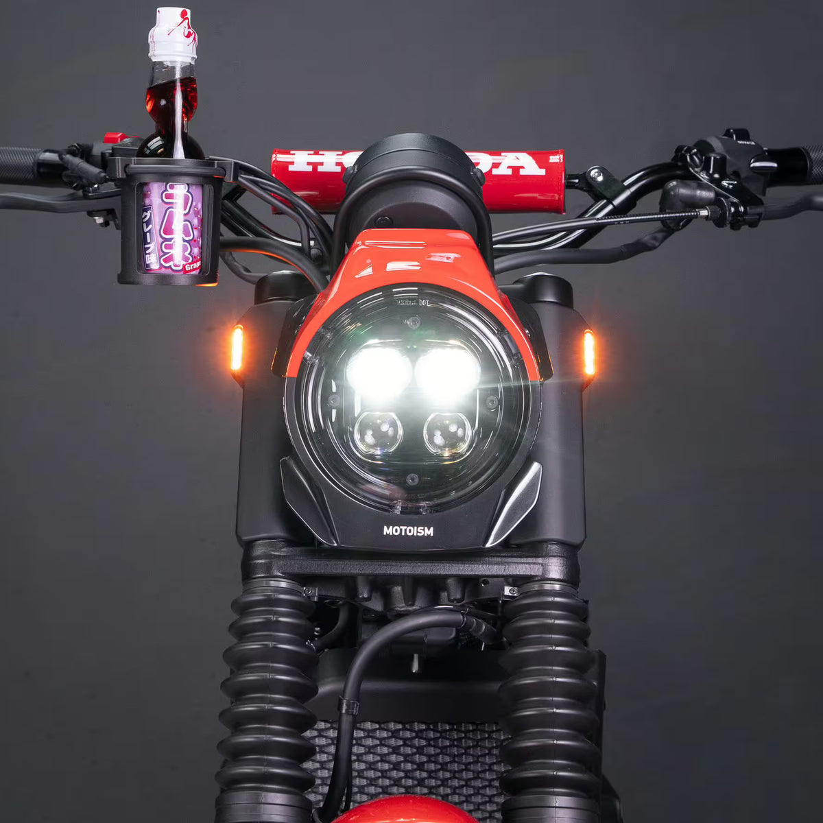 Motoism Gabelcover MI LED Fork Cover The Nightcrawler Honda CL500