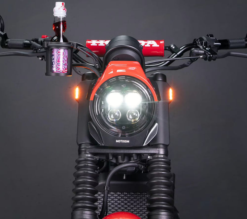 Motoism Gabelcover MI LED Fork Cover The Nightcrawler Honda CL500