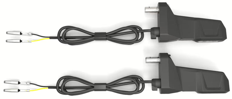 Motoism Turn Signal Brake Light M LED Carbon Look 12V E-Mark Approved Set of 2