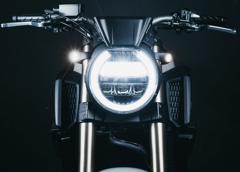 Motoism Type Three Vorkklem met Knipperlichten – Honda CB650R vanaf 2024 – foto 5