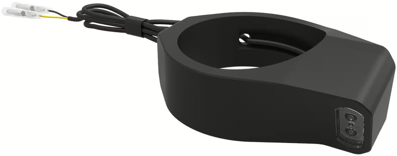 Motoism Type Three Evo Fork Clamp Richtingaanwijzers met Positielicht