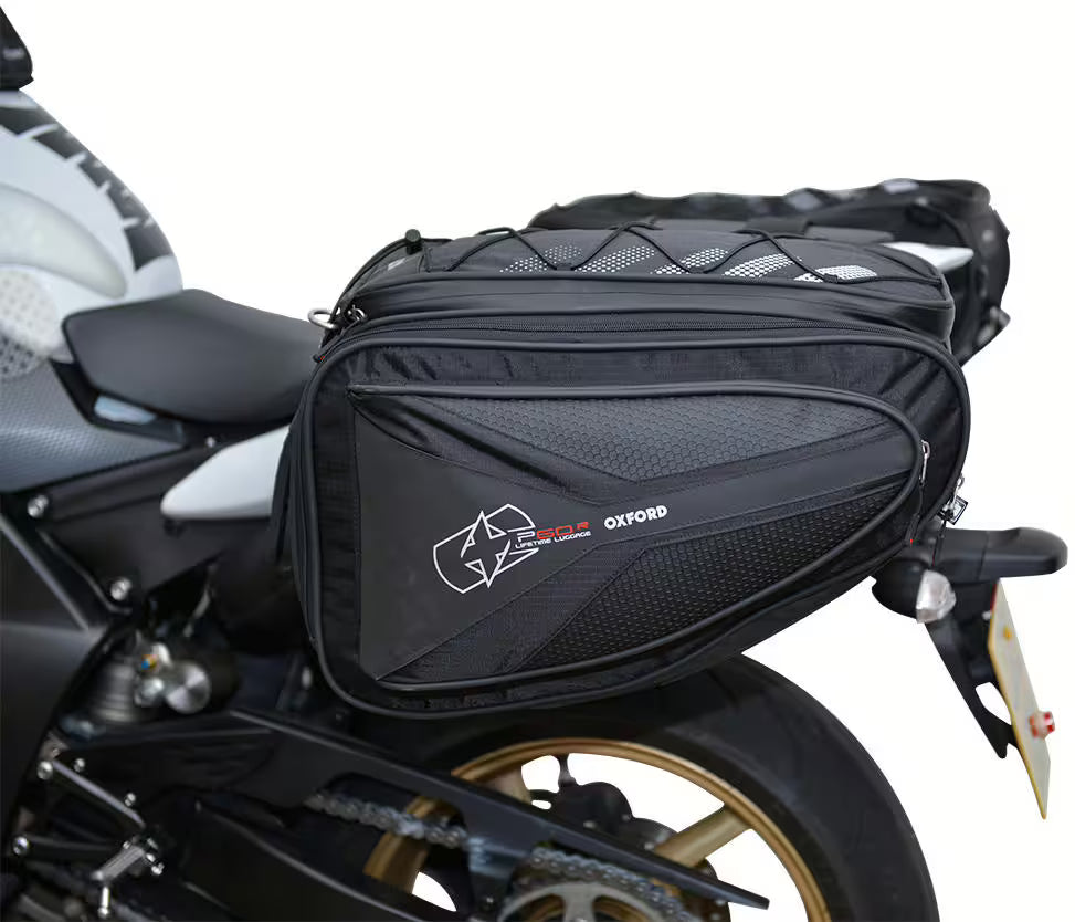 OXFORD zijtassen zwart – Motorcycle Bags & Panniers kopen bij WheelsWork | Motoronderdelen, Gereedschap & Accessoires