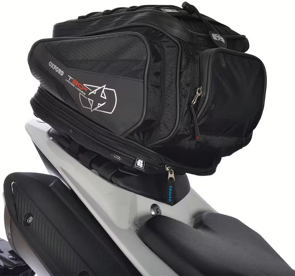 OXFORD achtertas zwart – Motorcycle Bags & Panniers kopen bij WheelsWork | Motoronderdelen, Gereedschap & Accessoires