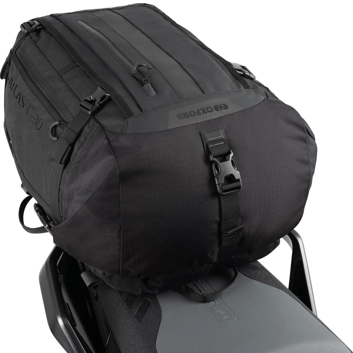 Oxford ATLAS T Advanced Achtertas - Zwart