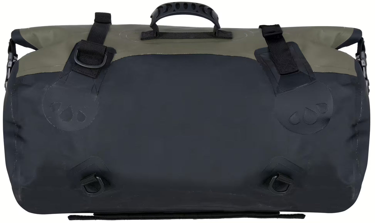 Oxford Aqua T-50 Luggage Roll Khaki Black – 50L Waterproof Motorcycle Bag