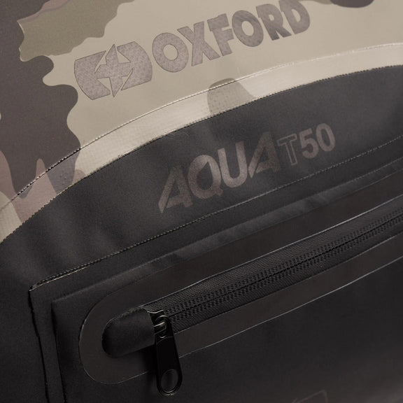 Oxford Aqua T-50 Bagagerol - Camo/Zwart - foto 2
