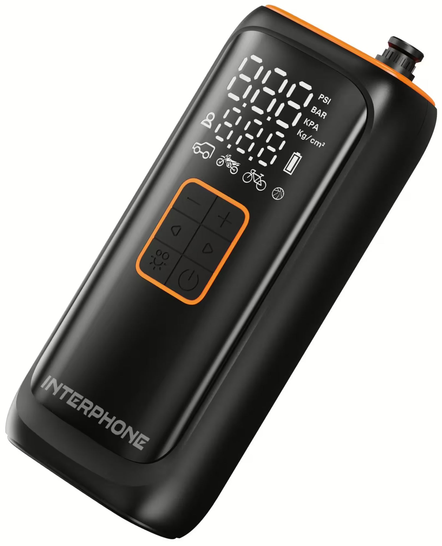 Interphone Smart Air Pump 4000mAh – Draagbare Oplaadbare Bandenpomp