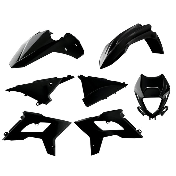 Polisport Plasticset Zwart BETA RR250 2T/RR300 2T 2013-2017