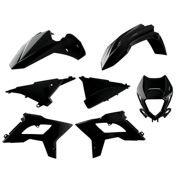 Polisport Plasticset Zwart Beta RR250 2T/RR300 2T 2013-2017