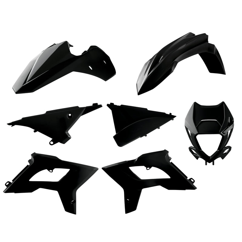 Polisport Plasticset Zwart BETA RR250 2T/RR300 2T 2013-2017