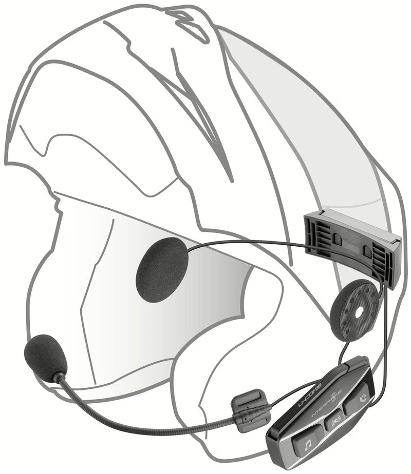 Interphone U-COM 16 Single Kit – Bluetooth & Mesh Communicatiesysteem