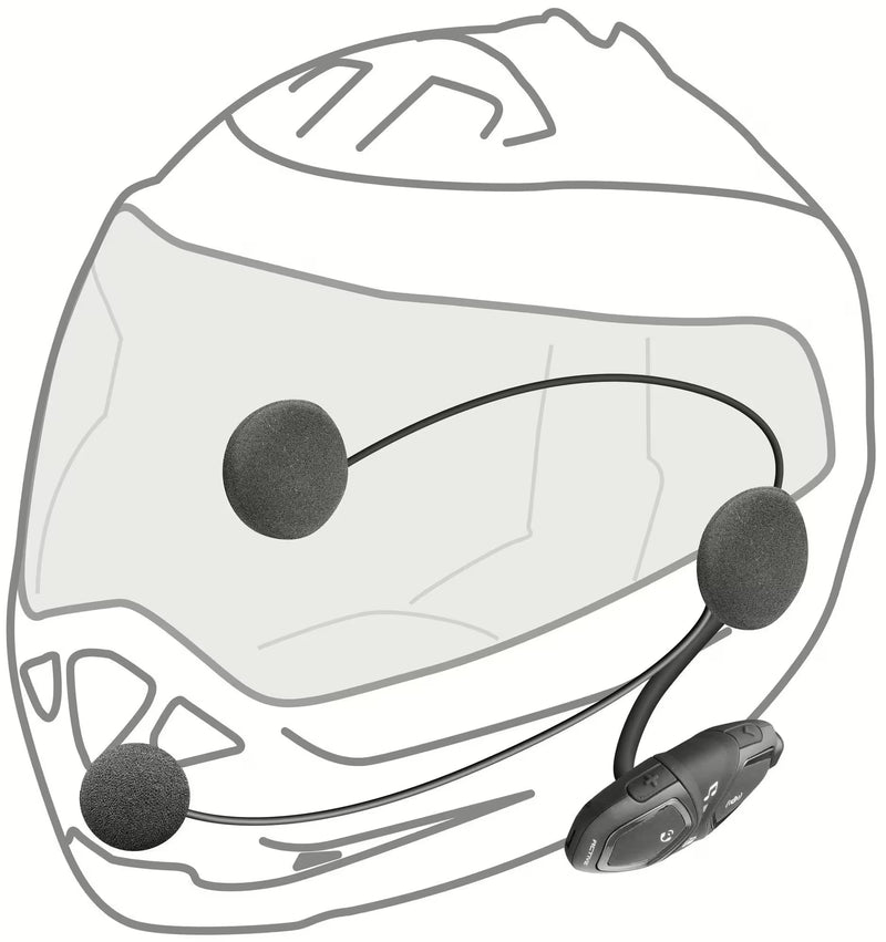 Interphone Active – Bluetooth Communicatiesysteem (Single Kit)