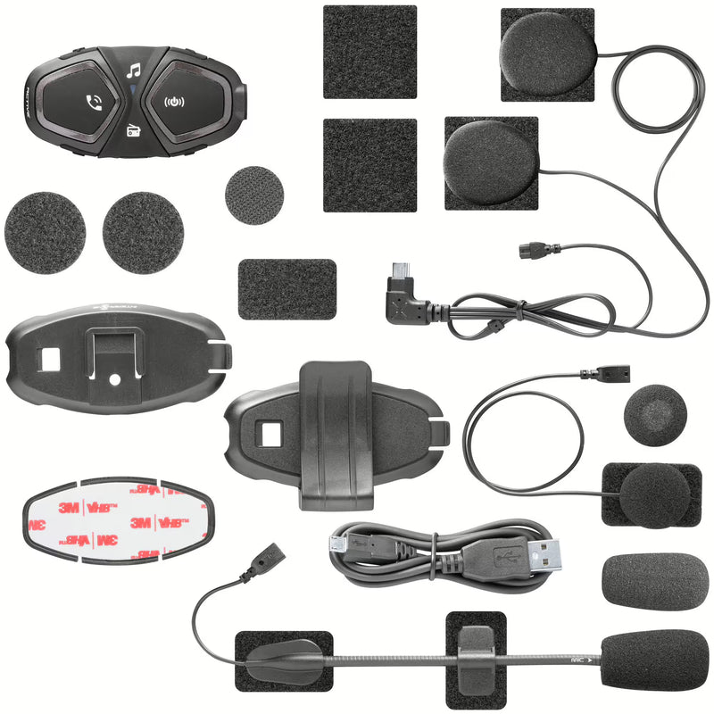 Interphone Active – Bluetooth Communicatiesysteem (Single Kit)