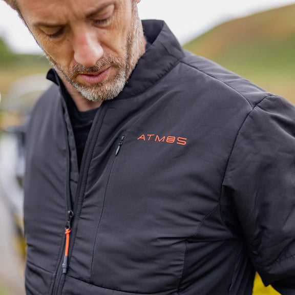 Oxford Atmos Thermo Fleece Motorjas - Zwart - foto 3