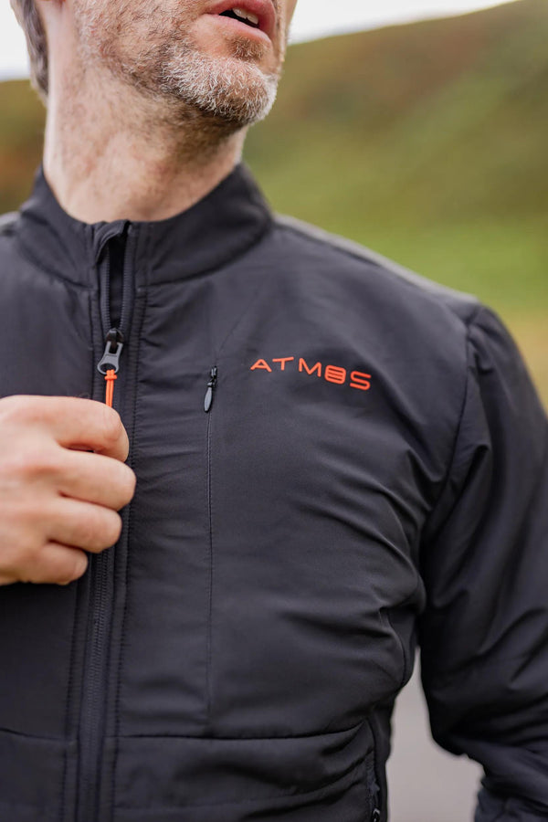 Oxford Atmos Exo Motorjas - Zwart