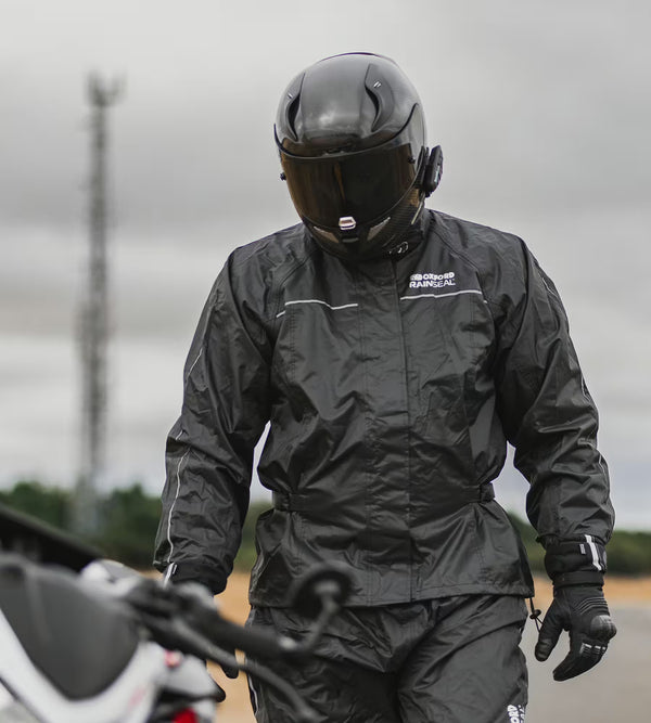 OXFORD Rain Jacket Black