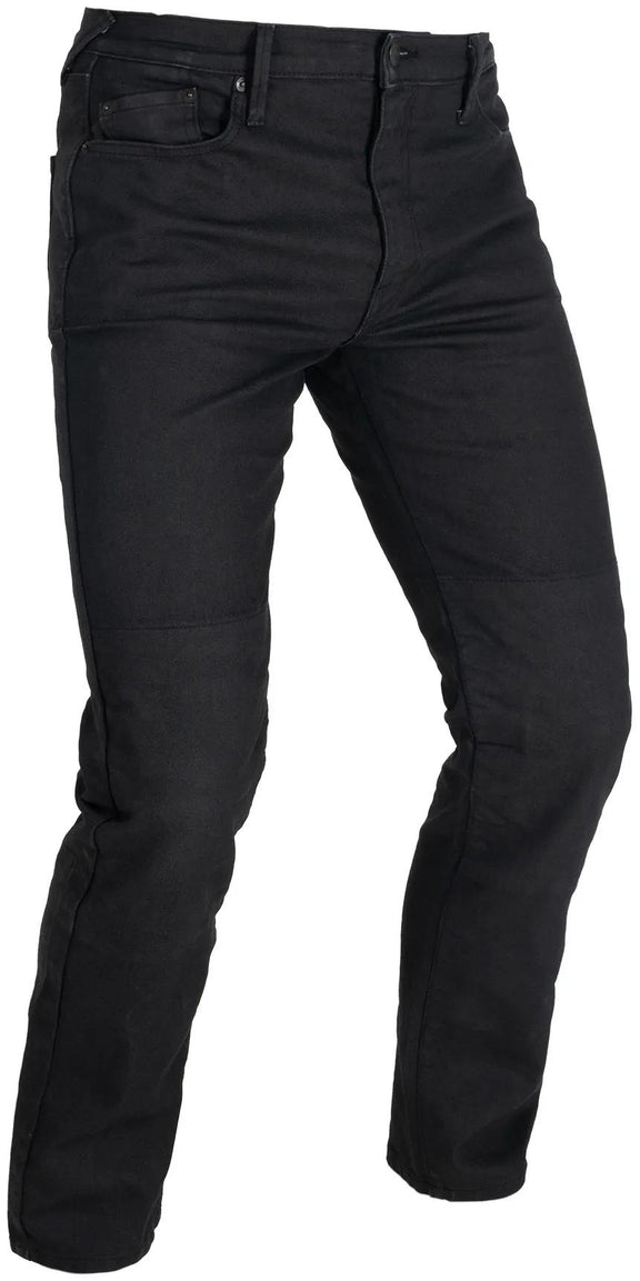Oxford AAA Jean Straight Motorjeans Heren - Zwart - foto 4