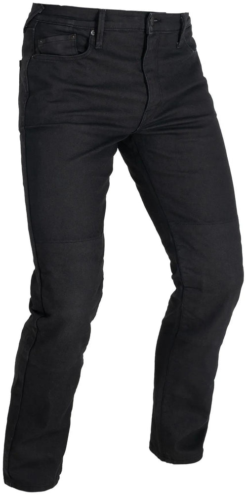 Oxford AAA Jean Straight Motorradjeans Herren - Schwarz