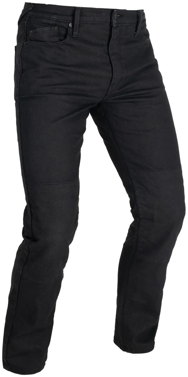 Oxford AAA Jean Straight Motorcycle Jeans Men - Black