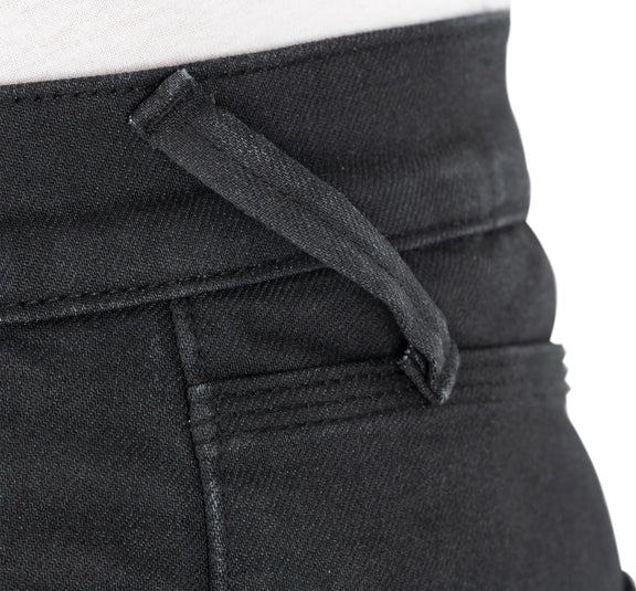 Oxford AAA Jean Straight Motorjeans Heren - Zwart - foto 3