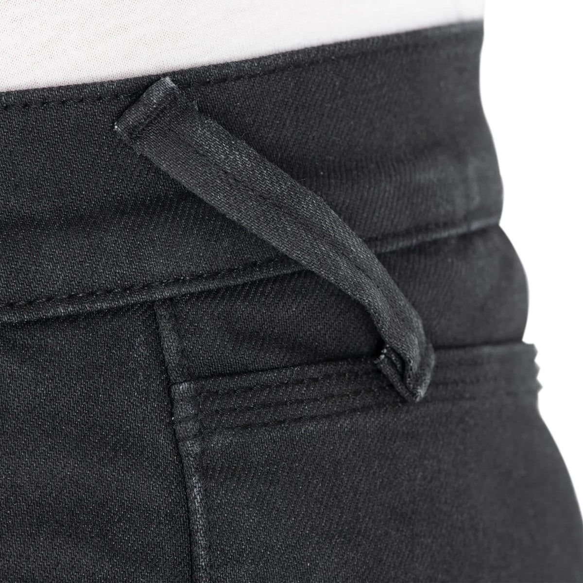 Oxford AAA Jean Slim Motorjeans Heren - Zwart - foto 3