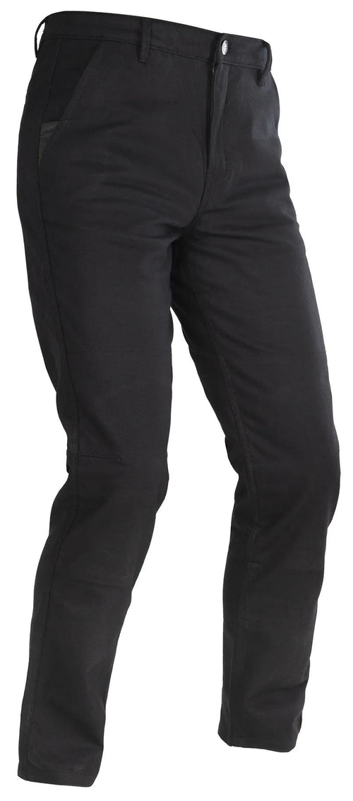 Oxford Chino Motorradjeans – Schwarz