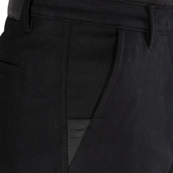 Oxford Chino Motorjeans - Zwart - foto 6