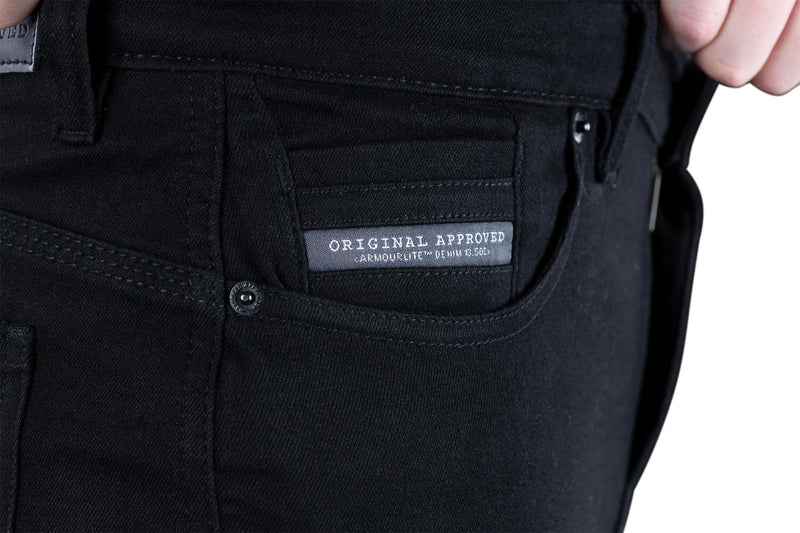 Oxford AA Super Stretch Jean Slim Motorjeans Dames - Indigo - foto 9