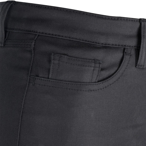 Oxford AA Wax Jeggings Motorbroek Dames - Zwart - foto 9