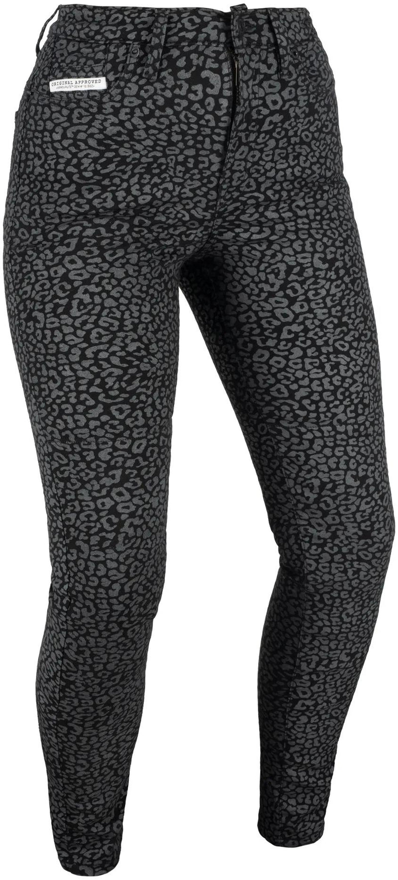 Oxford OA AA Super Stretch Jean Motorbroek Dames - Luipaard - foto 5