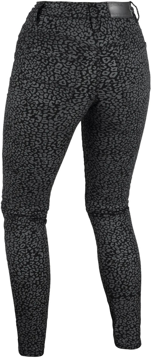 Oxford OA AA Super Stretch Jean Motorbroek Dames - Luipaard - foto 10