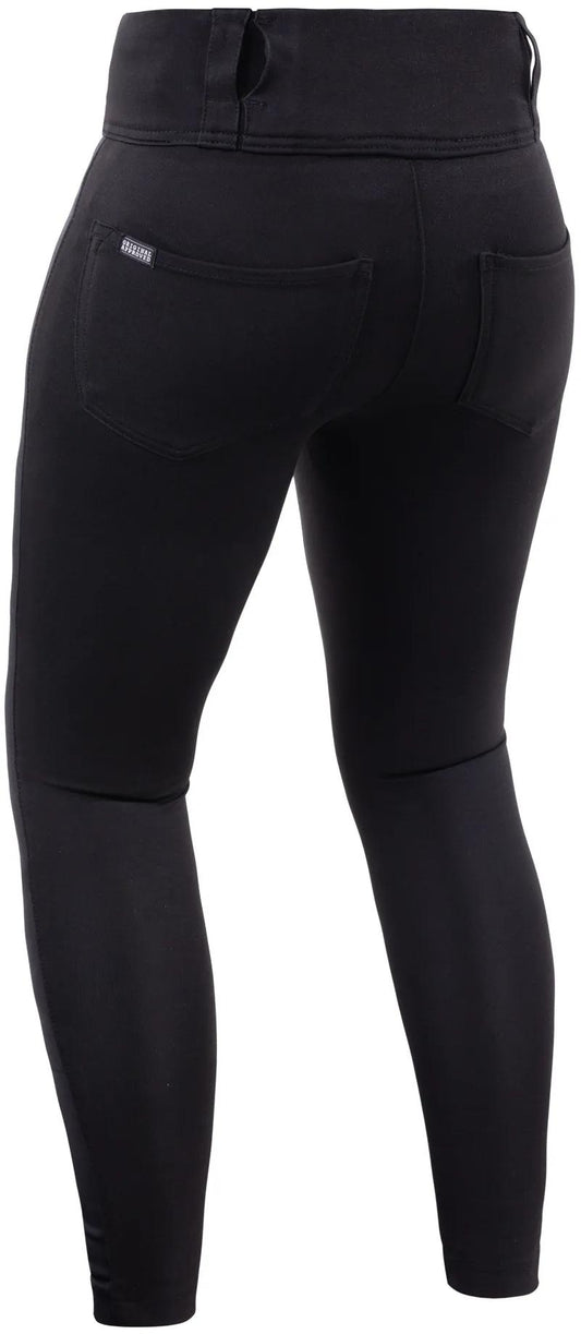 Oxford OA AA Demiwax Legging Motorbroek Dames - Zwart - foto 2
