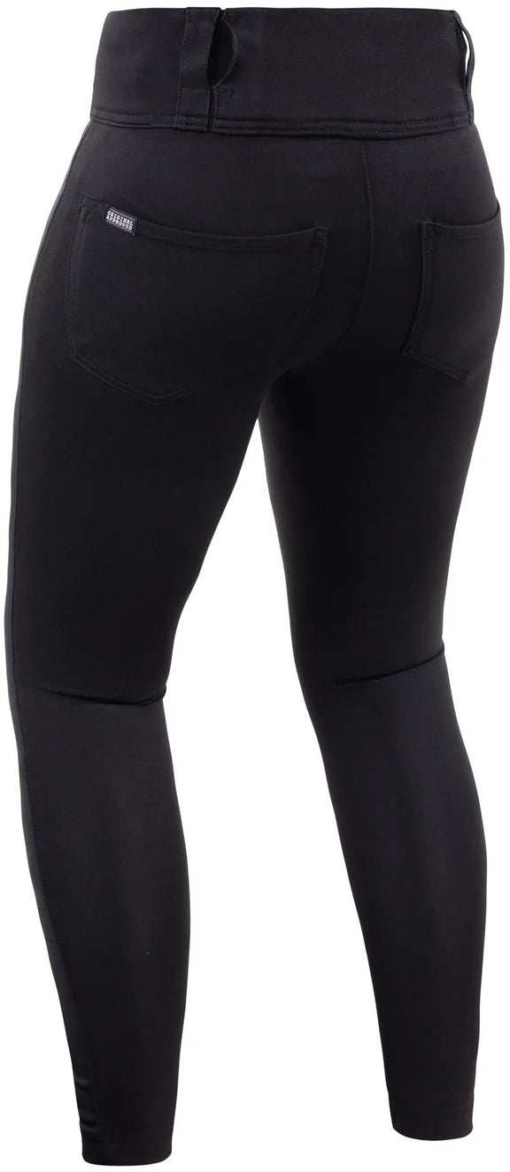 Oxford OA AA Demiwax Legging Motorbroek Dames - Zwart - foto 2