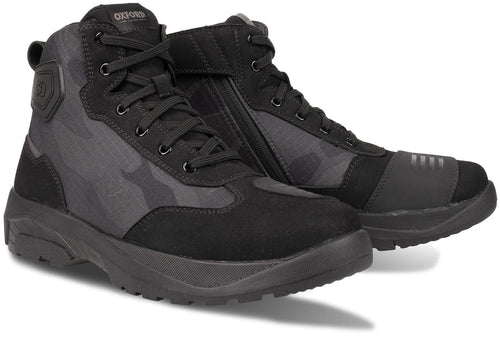 Oxford Ravine D2D Motorschoenen Heren - Zwart Camo