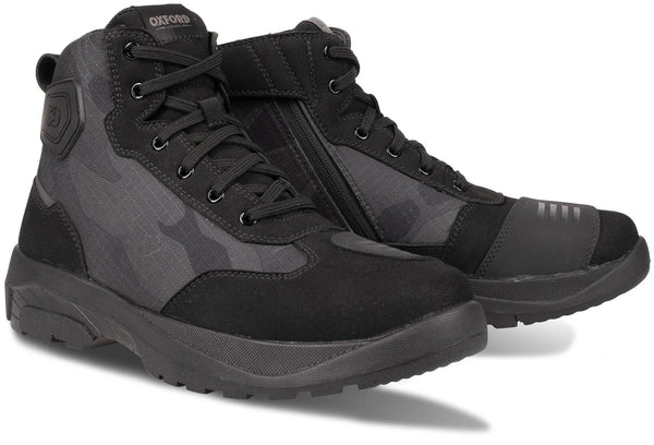 Oxford Ravine D2D Motorschoenen Heren - Zwart Camo