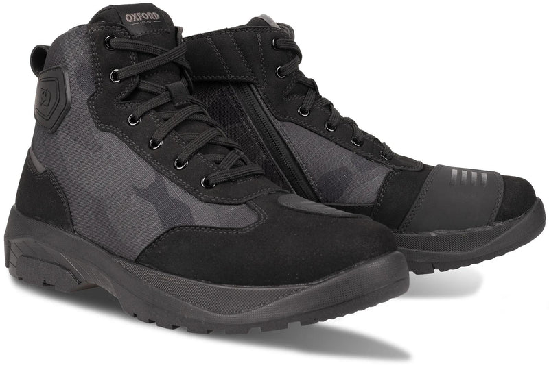 Oxford Ravine D2D Motorschoenen Heren - Zwart Camo