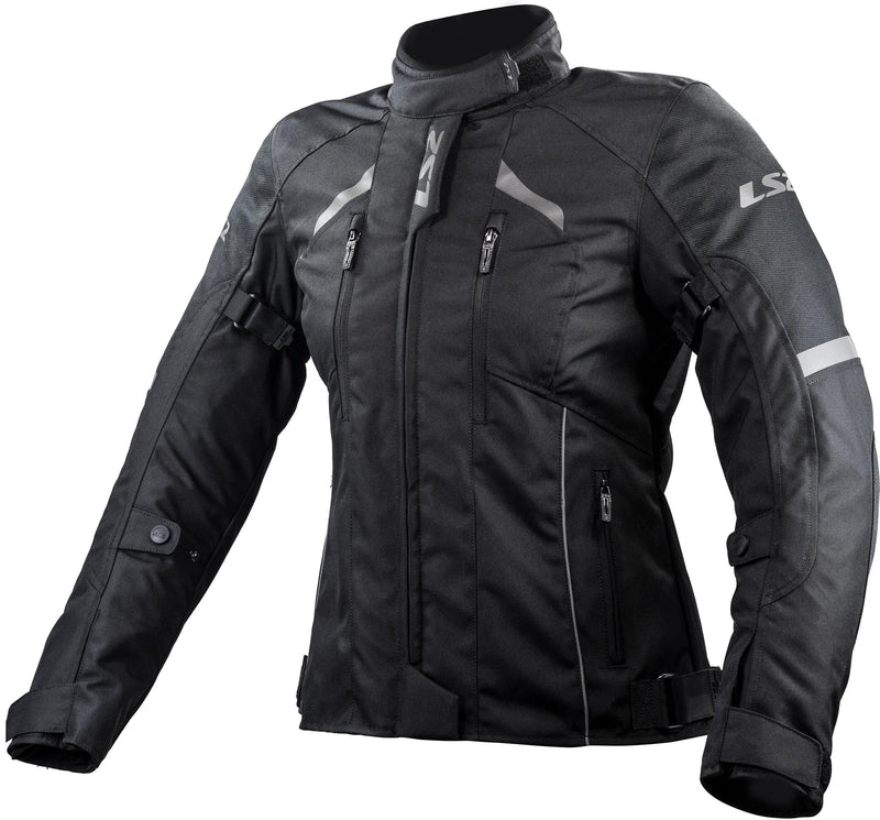 LS2 Serra EVO Zwart Motorjas