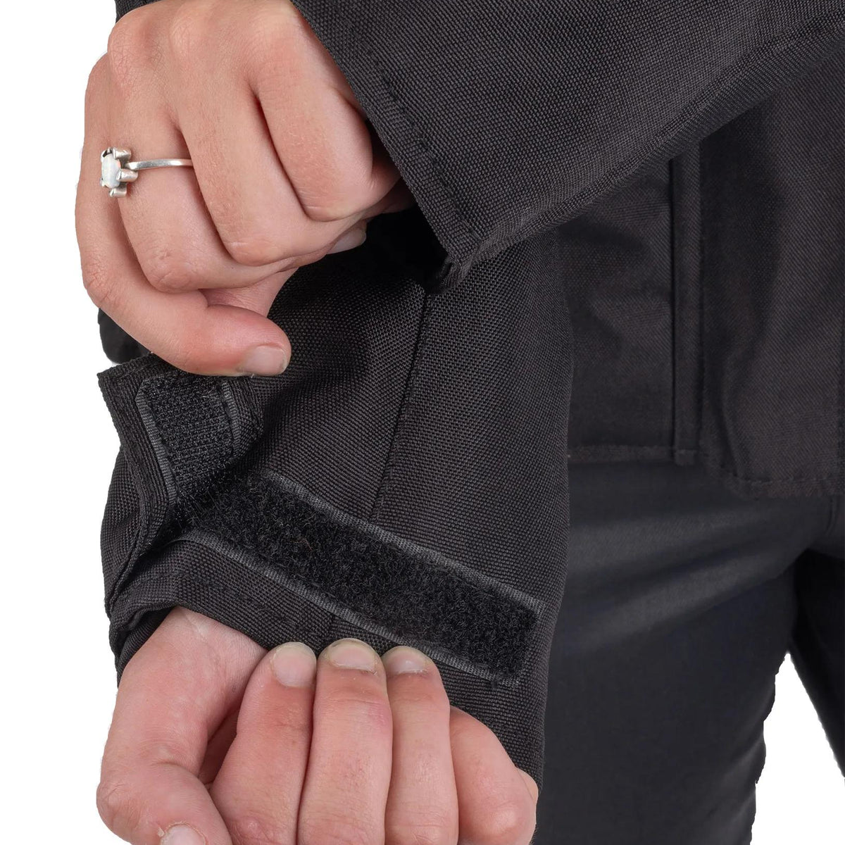 Oxford Spartan Long WP WS Jacket Black Motorjas Dames - Zwart - foto 11