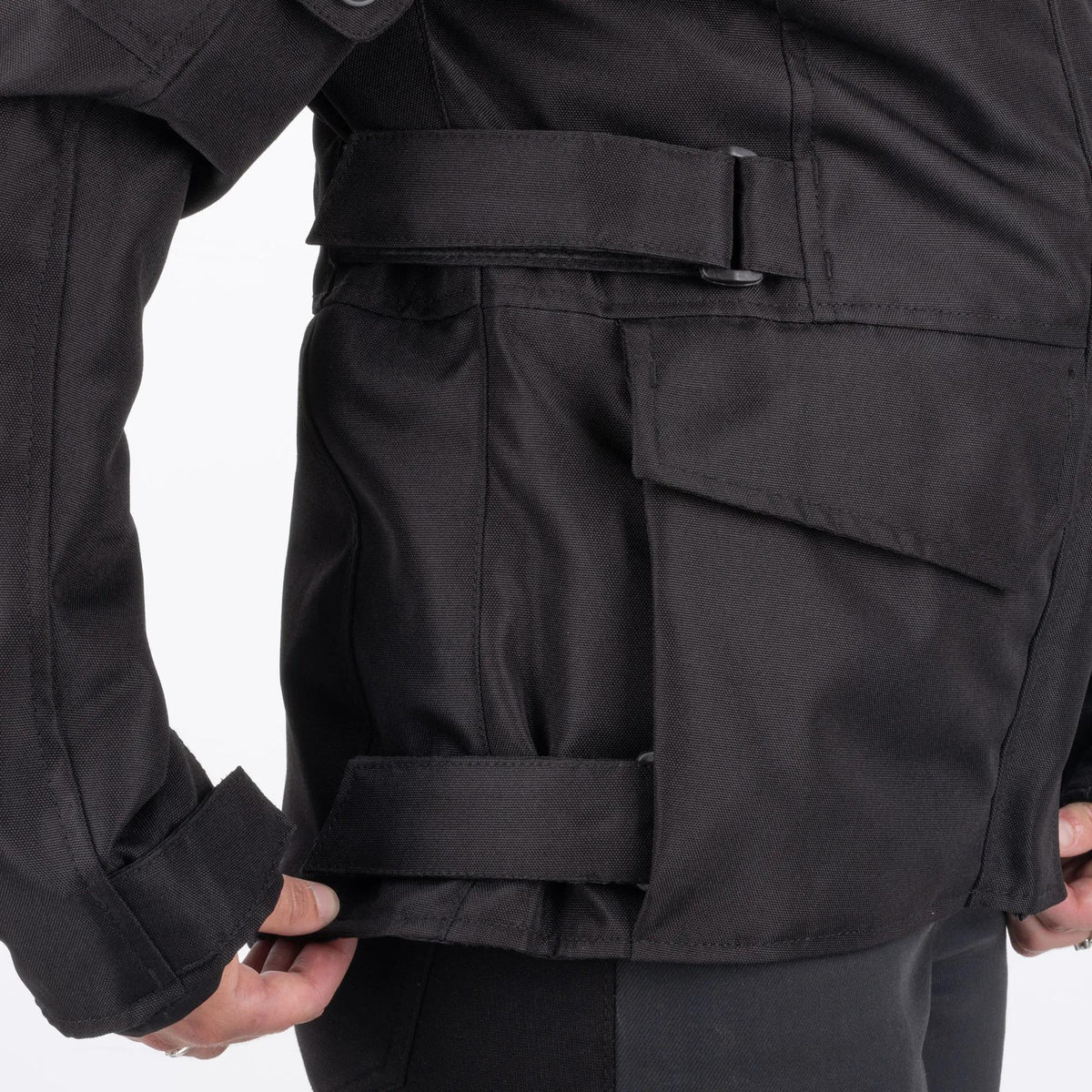 Oxford Spartan Long WP WS Jacket Black Motorjas Dames - Zwart - foto 12