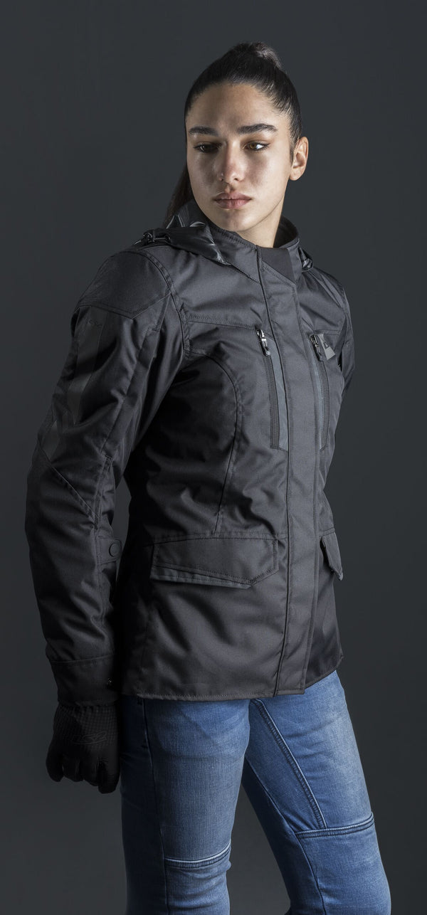 LS2 Metropolis EVO Black Motorcycle Jacket