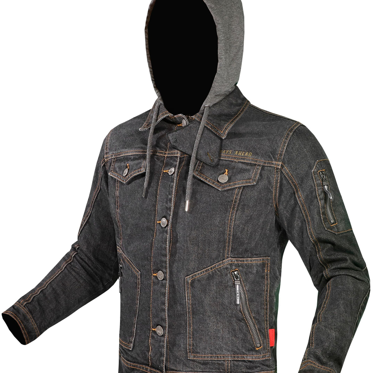 LS2 Oaky Zwart Motorjas