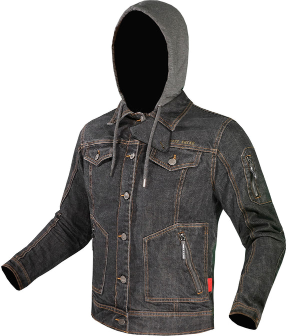 LS2 Oaky Zwart Motorjas