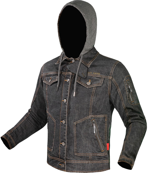 LS2 Oaky Schwarz Motorradjacke
