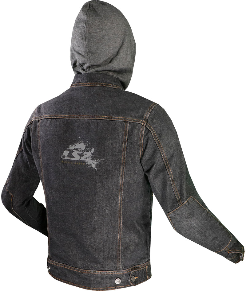 LS2 Oaky Zwart Motorjas – foto 2